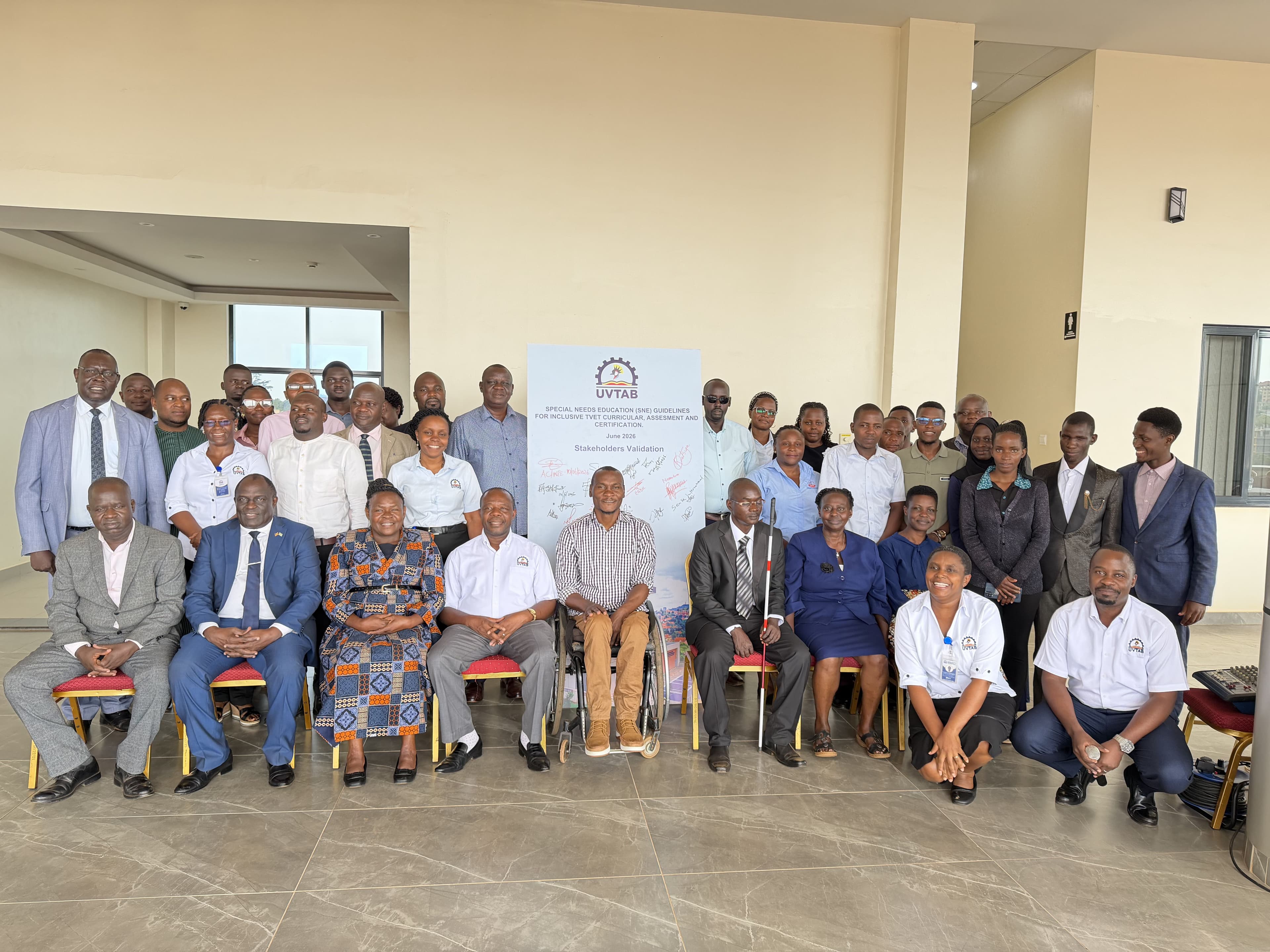 UVTAB unveils new guidelines to promote inclusive TVET assessment for learners with disabilities