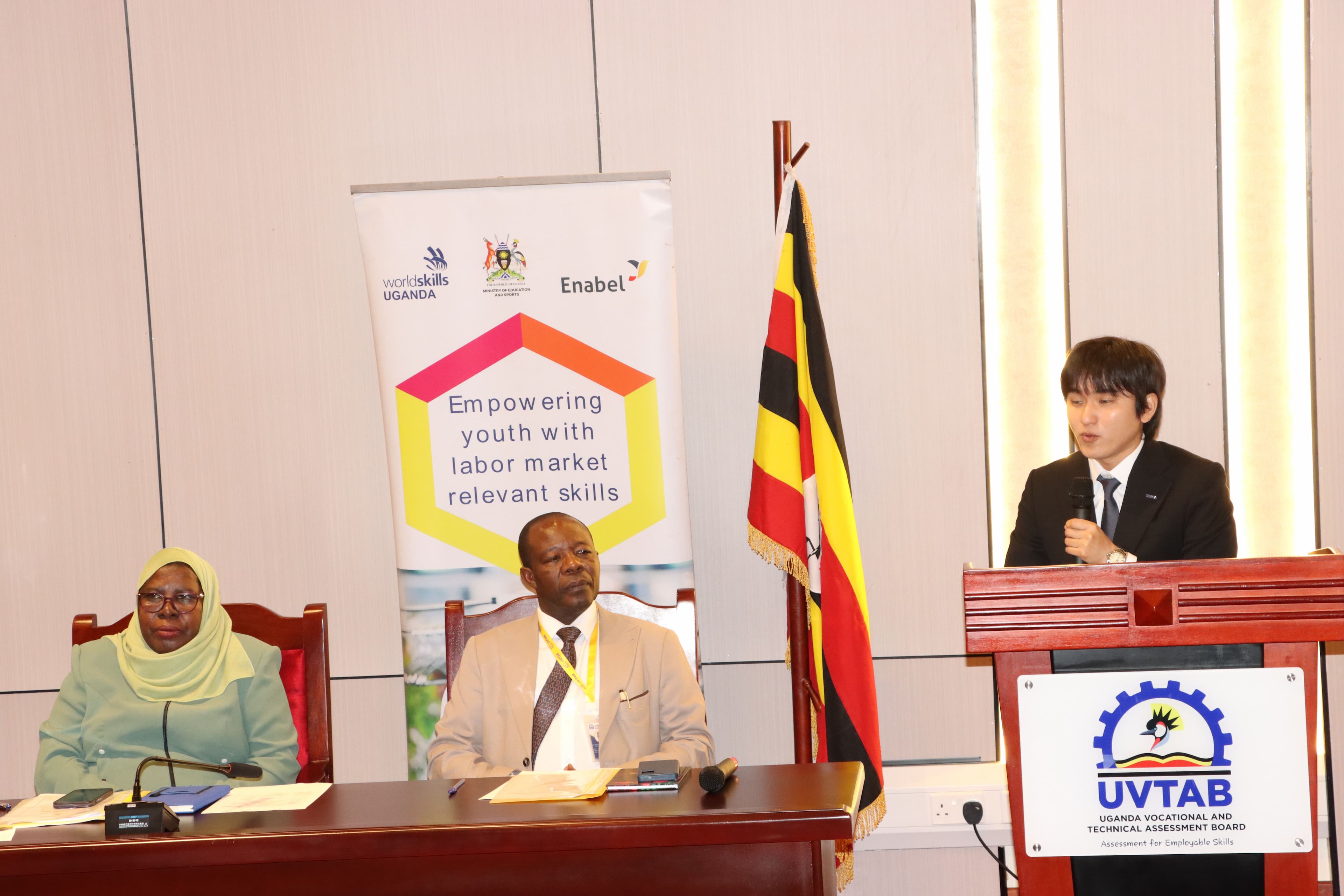 Team Uganda flagged off for WorldSkills Shanghai as leaders call for confidence, excellence and knowledge transfer