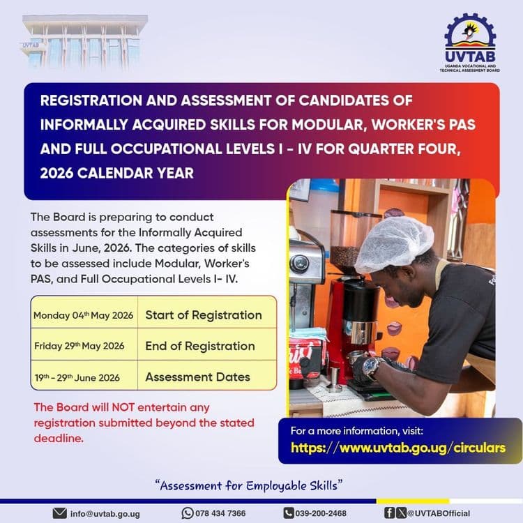 Registration and Assessment of Candidates